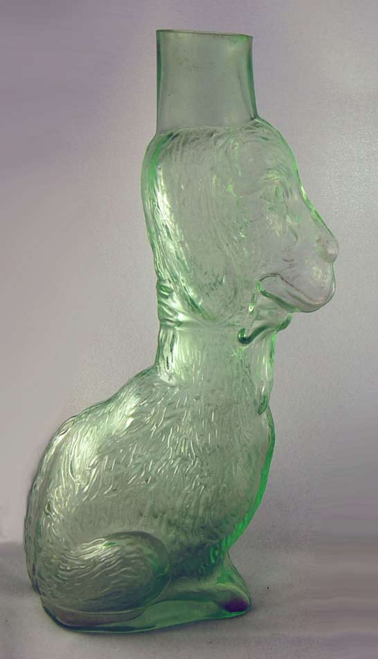 New Martinsville #1926 Volstead Pup Decanter
