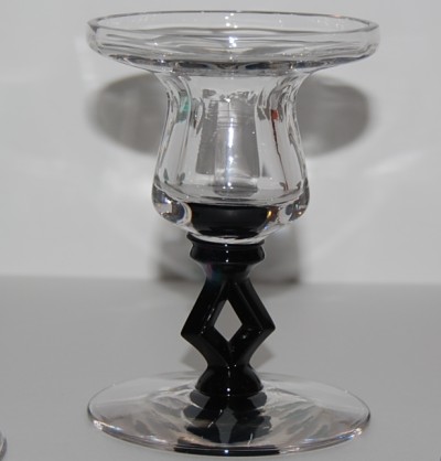 Morgantown # 7640  Art Moderne Candlesticks