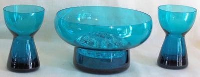 Morgantown # 9935 Barton Candle Holders &  #9922 Sharon Flowerlite