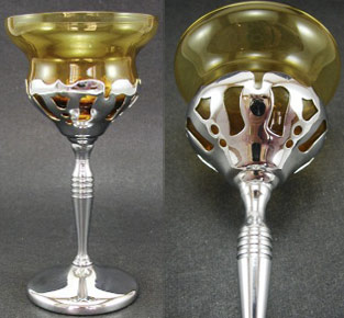 Morgantown Insert in Chromium Holder