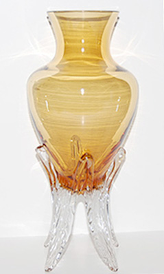Morgantown #   35.5 Naples Footed Vase