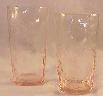 Morgantown # 1962 Crinkle Glasses