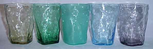 Morgantown # 1962 Crinkle and LMX Color Examples