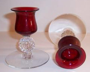 Morgantown # 7643 Jacobi Candleholders