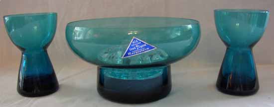 Morgantown # 9922 Sharon Flowerlite and #9935 Barton Candleholders