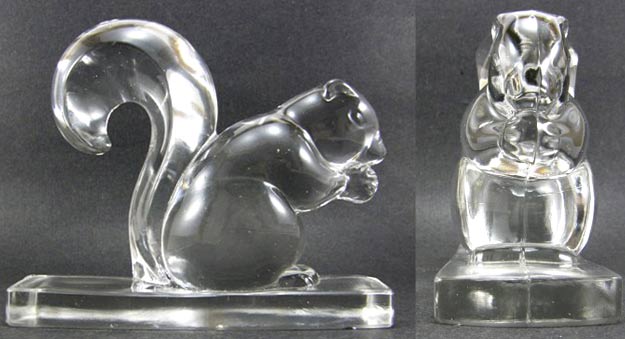 New Martinsville # 670 Squirrel Bookend