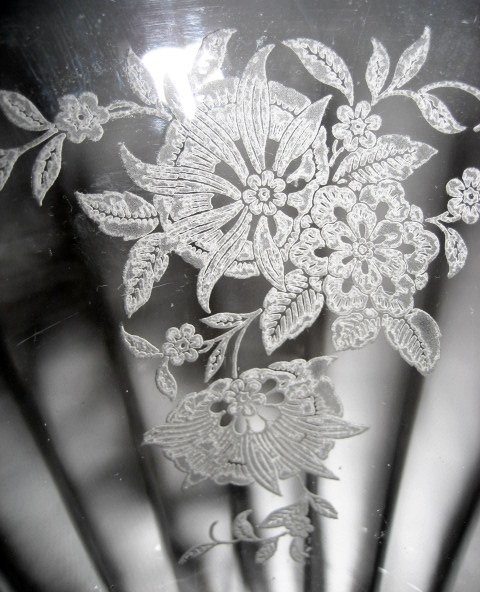 Morgantown #796 Floret or Open Flower Etch