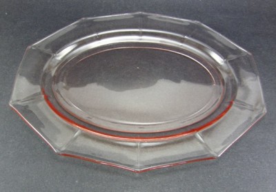 Cambridge # 812 Decagon Service Plate