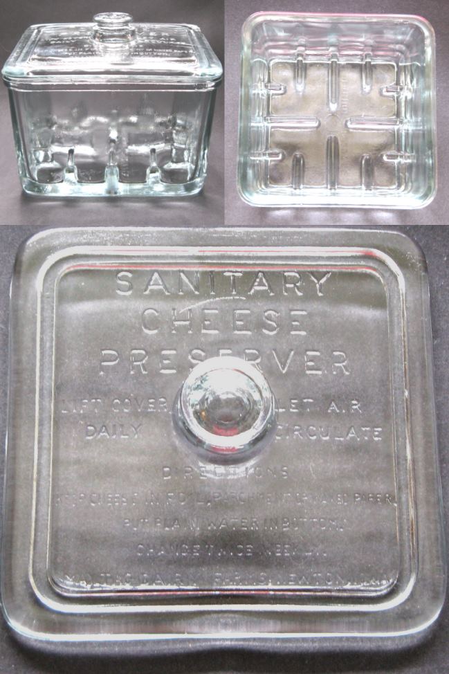 Cambridge #1571 Cheese Preserver Jar