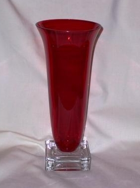 Cambridge #3797 Carmen Square Vase