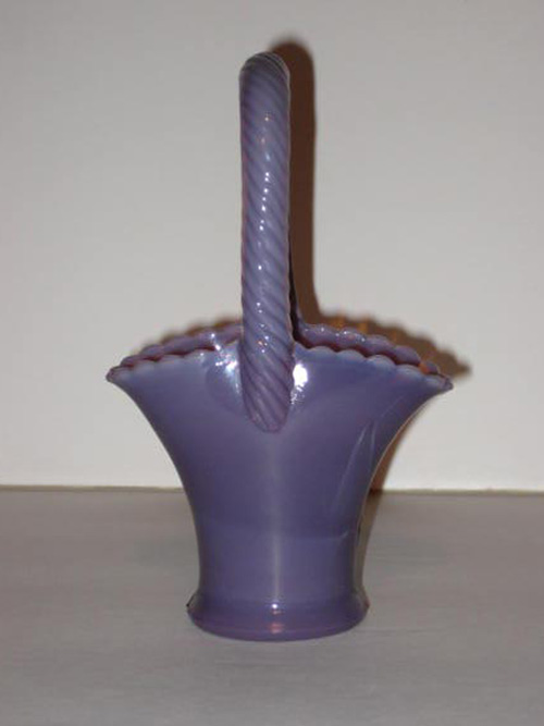 Cambridge # 124 Favor Basket w/ Reeded Handle