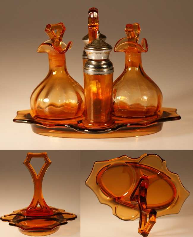 Cambridge # 830 Condiment Set