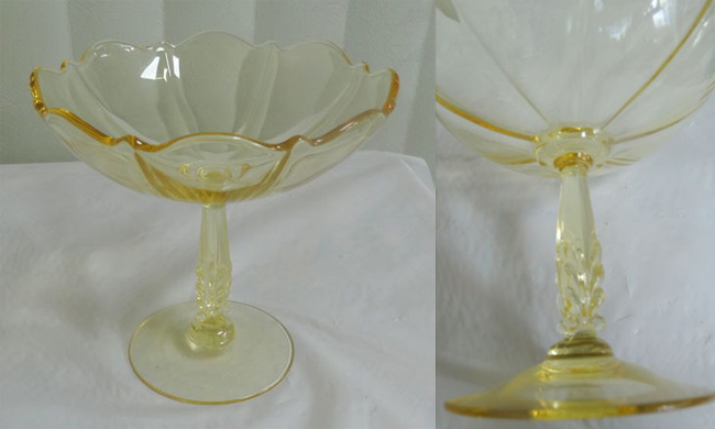 Cambridge #3900 Corinth Compote