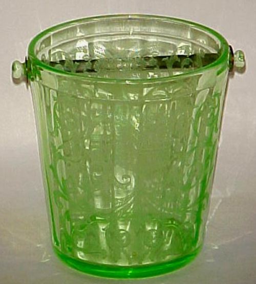 Cambridge #1121 Ice Pail w/ # 710 Etch