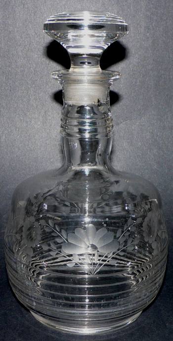 Cambridge #1402/38 Tally Ho Decanter