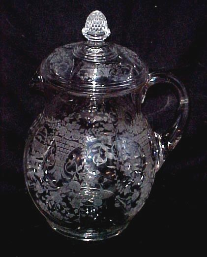 Cambridge #3400/ 107 Pitcher w/ Pineapple Top
