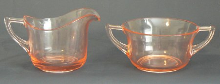 Cambridge # 941/ 943 Cream & Sugar