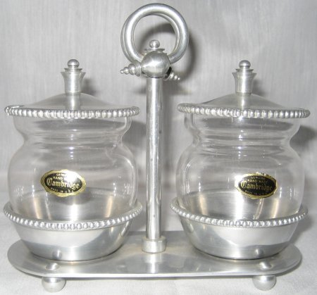 Cambridge # 151 Condiment Set