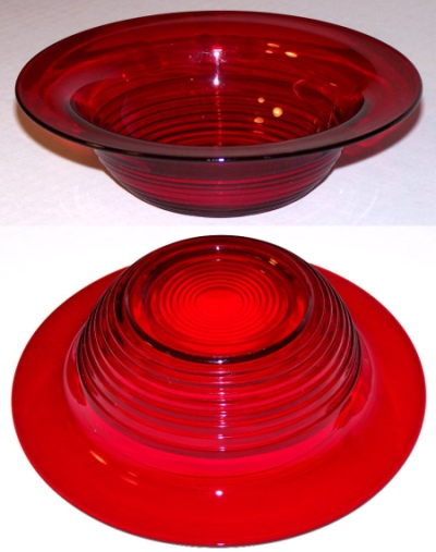 Cambridge #1402/32 Tally-Ho Grapefruit  Bowl