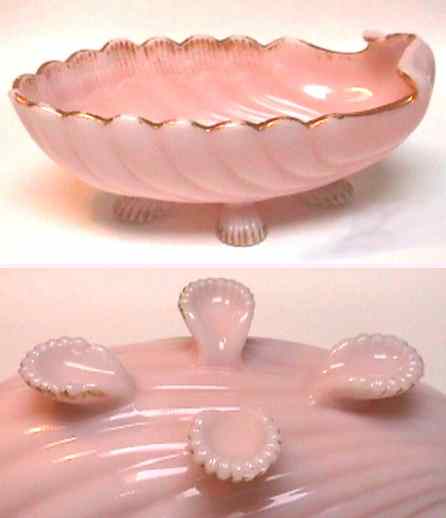 Cambridge #  31 Sea Shell Crown Tuscan Dish