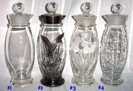 Cambridge Pristine Cocktail Shakers