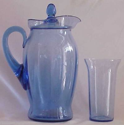 Cambridge # 954 Pitcher and #1630 Tumbler