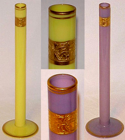 Cambridge #  91 Special Article Stick Vases