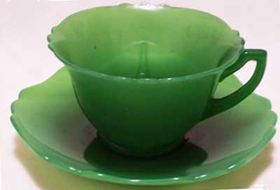 Cambridge #3400 Cup and Saucer