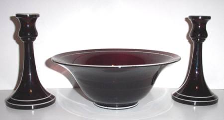 Central Amethyst Console Set