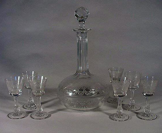 Central # 700  Decanter & Cordials