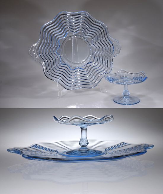 Duncan & Miller # 112 Caribbean Cheese & Cracker Set