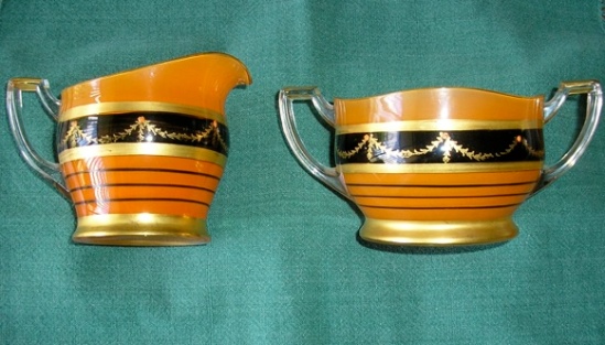 Duncan & Miller #  23 "Myrtle" Cream & Sugar