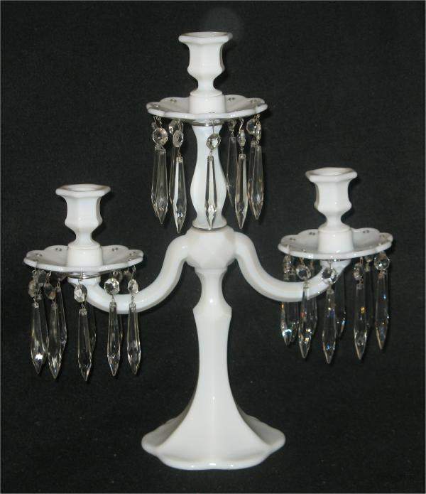Duncan & Miller # 120 Monticello Triple Candelabrum