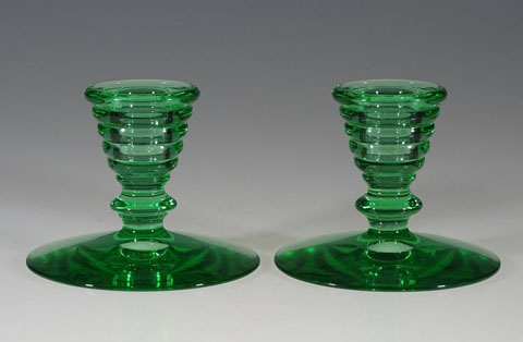 Duncan & Miller # 101 Ripple Candlesticks