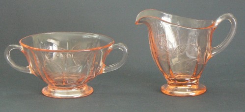 Duncan & Miller # 908 Cream & Sugar