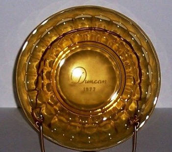 Duncan & Miller Victorian Plate