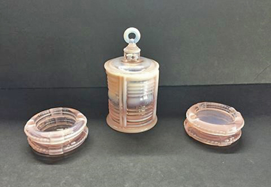 Duncan & Miller # 114 Nautical Cigarette Set