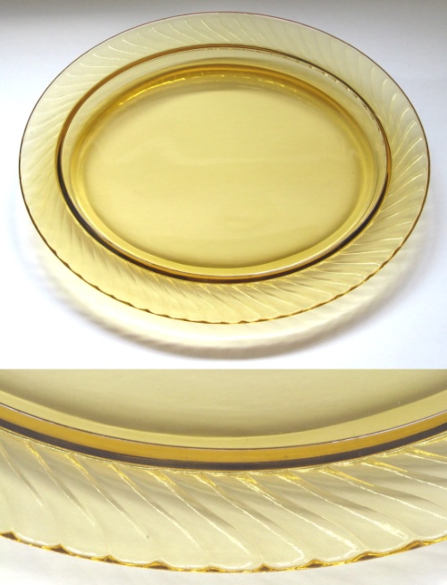 Duncan & Miller #  40 Spiral Flutes Tray