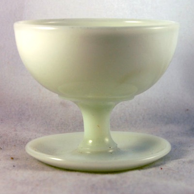 Duncan & Miller # 919  Ice Cream or Sherbet w/ Attached Underplate