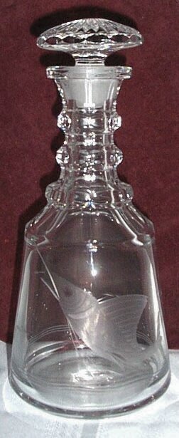 Duncan & Miller #  30 Pall Mall  Decanter