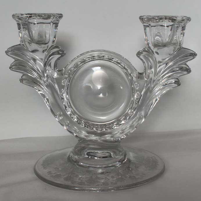 Duncan & Miller #  30 Duo Candleholder