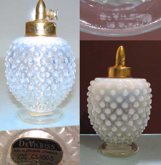 Fenton #1230 Atomizer Base for Devilbiss