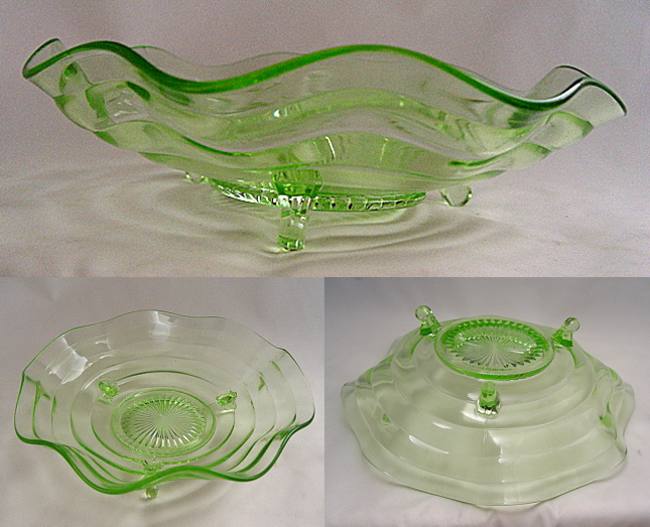 Fenton # 100 Wide Rib Bowl