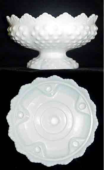 Fenton #3872 Hobnail Candlebowl