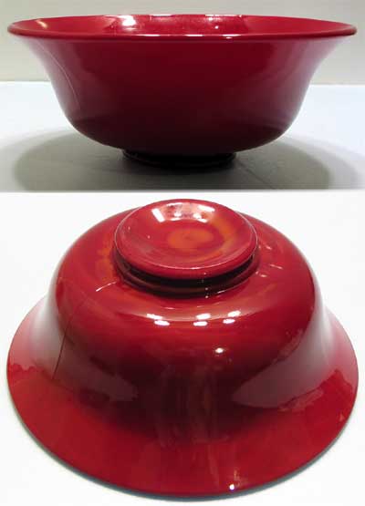 Fenton # 846 Mandarin Red Bowl