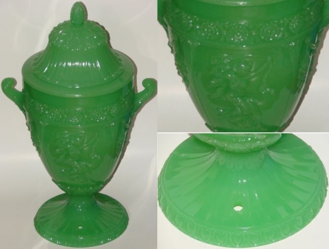 Fenton # 901 Dancing Ladies Urn / Lamp