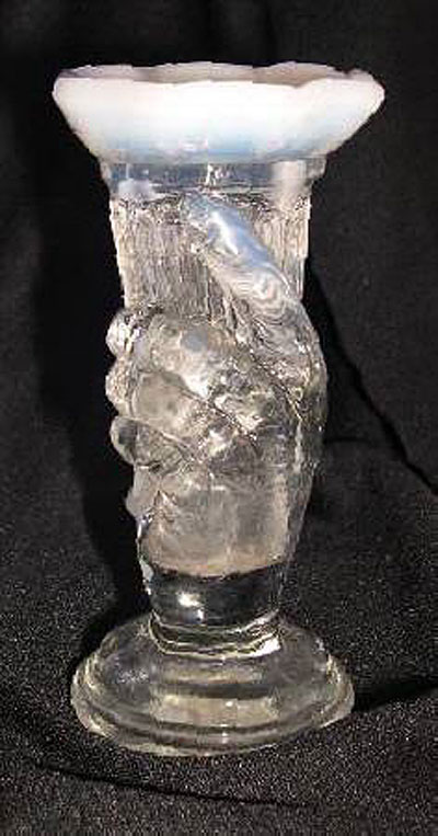Fenton #  37 Miniature Hand Vase