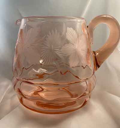 Fenton #1634 Diamond Optic Jug