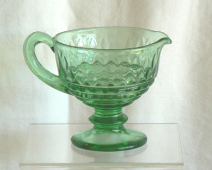 Fenton #1502 Diamond Optic Creamer