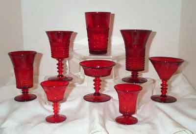 Fenton #1700 Lincoln Inn Stem Shapes